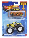HOT WHEELS MONSTER TRUCK SI MASINUTA METALICA TOTALED SuperHeroes ToysZone
