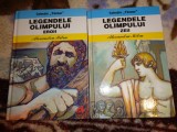 Legendele Olimpului ( zeii + eroii )- Alexandru Mitru / 2 volume ,cartonate ( pretul este pentru ambele volume )