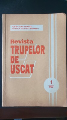 Revista trupelor de uscat, nr 1/1983 foto