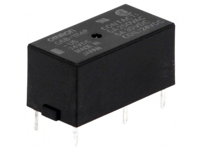Releu electromagnetic 24VDC 5A SPST-NO foto