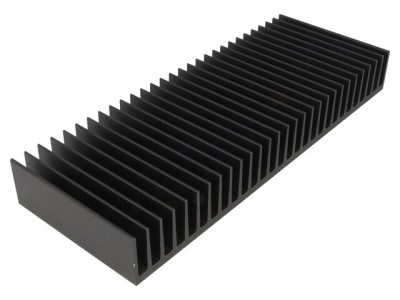 Radiator Extrudat Negru 75mm x 200mm x 25mm foto