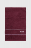 Cumpara ieftin BOSS prosop din bumbac Plain Burgundy 40 x 60 cm