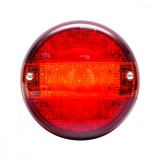 Lampa ceata LED rosie cu semnalizare fi 140mm, Breckner Germany