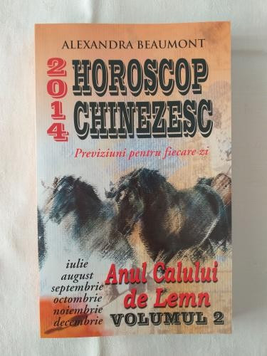 Alexandra Beaumont - Horoscop chinezesc 2014