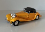 Macheta Mercedes Benz 500k W29 1936 galben - Welly 1/36