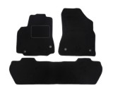 Set covorase auto mocheta velur Citroen Berlingo (7_) 02.2008-06.2012, Berlingo (7_) 06.2012-07.2018, negru, 5 locuri
