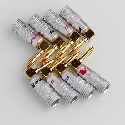 Conectori ( mufa, mufe boxe ) unghi 90grade Nakamichi set 8 buc | Okazii.ro