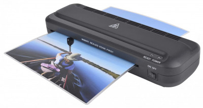 Pavo 8038718 Laminator Premium Florida, Certificat TUV GS, A4, Negru - RESIGILAT foto