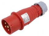 Conector alimentare AC 16A IEC 60309 IP44 mufă tată PIN 4