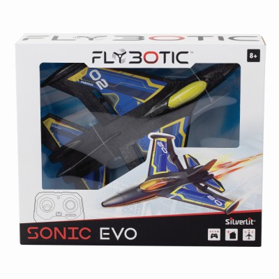 SILVERLIT FLY BOTIC AVION CU TELECOMANDA SONIC EVO SuperHeroes ToysZone foto
