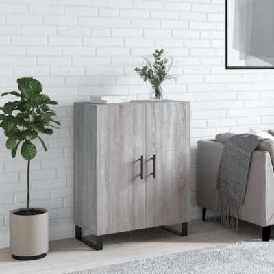 vidaXL Dulap, gri sonoma, 69,5x34x90 cm, lemn compozit foto