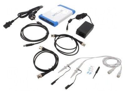 Osciloscop PC 100MHz 2 Canale 500Msps 8bit foto