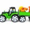 Set tractor ferma negru verde