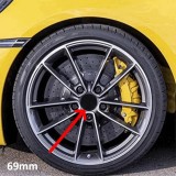 Set 4 capace centrale pentru jante aliaj, diametru 69 mm, culoare negru FAVLine Selection