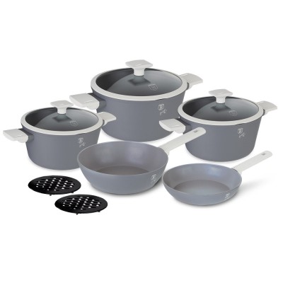 Set de 10 piese oale, cratite si tigai, accesorii BerlingerHaus, Aspen Collection, BH/7061 foto