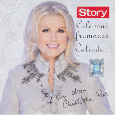 CD Colinde: Cristina Rus - Cele mai frumoase colinde... (original, stare f.buna) foto