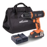 Cumpara ieftin Pachet autofiletanta cu acumulator Evolution R13CMB-Li 18V Li-Ion EXT cu acumulator si incarcator + geanta