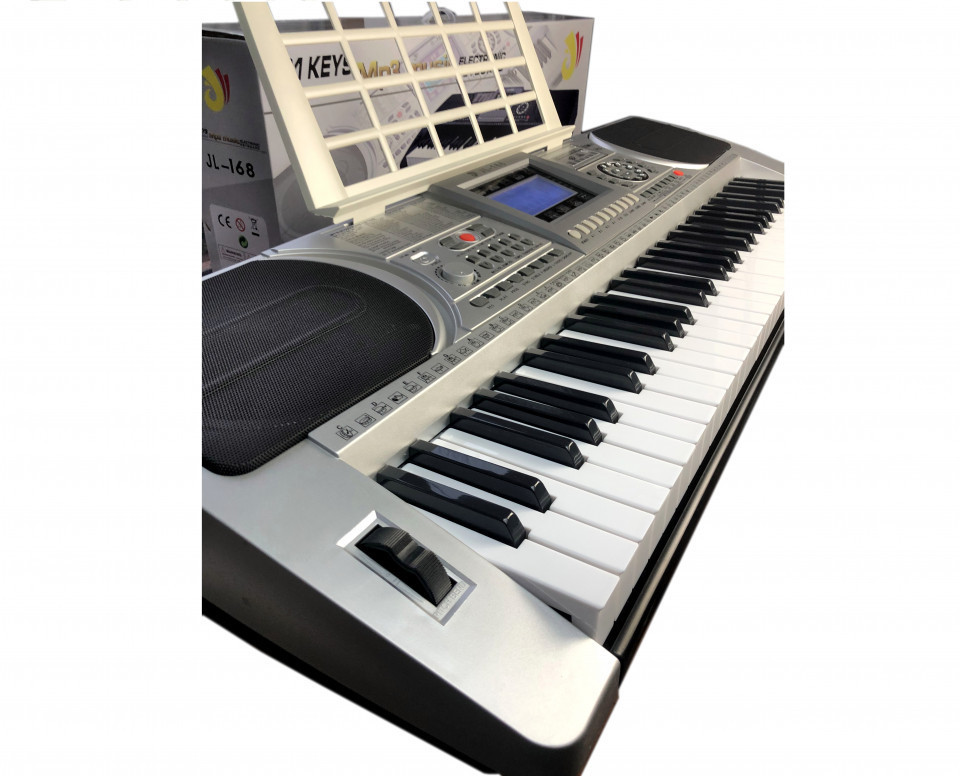 Money lending aspect form 61 clape imitatie pian, Orga electronica JL-168, TouchSensitive, MIDI, USB  | Okazii.ro