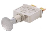 Comutator Push-Pull Crom 75A 12V fără Iluminare