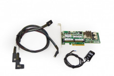 Raid Controller Upgrade kit HP Smart Array P420, 1GB FBWC, Low-Profile + 2 x SAS Cable + Cap for DL360e, DL380e, ML310e, ML350e foto