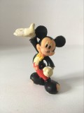 * Figurina Disney Mickey Mouse, cauciuc, 7 cm, vintage