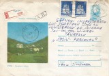 Romania, Borsa, Complexul turistic, plic 2 circulat intern, 1978