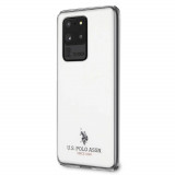 Cumpara ieftin Husa Cover US Polo Shiny pentru Samsung Galaxy S20 Ultra Alba, U.S. Polo