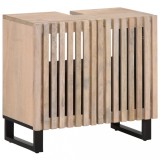 Cumpara ieftin Dulap pentru chiuveta de baie, 62x34x58 cm, lemn masiv de mango
