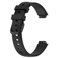 Curea Edman compatibila Fitbit Inspire 3, marimea L, Negru