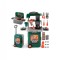Atelier de lucru verde 3 in 1 cu unelte pentru copii