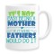 Cana alba personalizata &quot;it&#039;s not easy being a mother if it were fathers wold do it&quot;, INOVATIX&reg;. 330ml