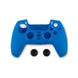 Husa Din Silicon Si Protectie Pentru Butoane Spartan Gear Albastru PS5