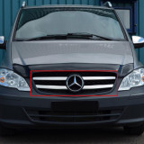 Ornament grila inox Mercedes vito 2010-2014, Mercedes-benz, VITO (W639) - [2003 - 2013]