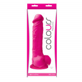 Colours Pleasures - Dildo realist, roz, 25 cm, Orion