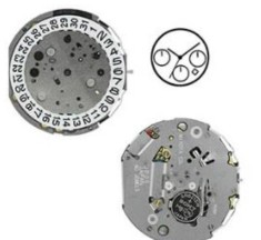 Miyota JP25 &ndash; Mecanism Quartz Multifunc?ional cu 3 Ace ?i Subdiale