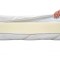 Husa saltea 100x200x18, matlasata, lavabila, detasabila, cu fermoar 4 laturi