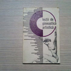 LECTII DE GIMNASTICA ARTISTICA - D. A. Sivakova - 1968, 208 p.