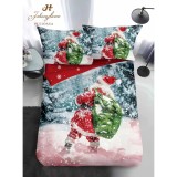 Cumpara ieftin Lenjerie de pat 1 Persoana - Model de Craciun - SPR404010