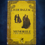 H. DE BALZAC - MEMORIILE A DOUA TINERE CASATORITE