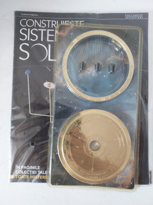 Revista Construieste sistemul solar, numarul 1, nedesfacut / sigilat, astronomie planetariu