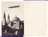 Sibiu , Hermannstadt- zeppelin-foto Fischer, Sibiu, Necirculata, Printata