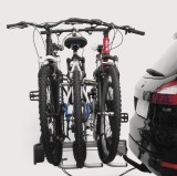 Suport Biciclete Carlig Auto 2-3 Biciclete, Reglabil, Prindere Remorcare, Stopuri, Priza 13 Pini