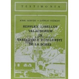 Supplex libellus valachorum in variantele romanesti de la Schei - 1975 - Aurel Radutiu (V158)