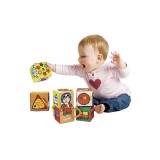 Set cuburi textile moi K&rsquo;s Kids Puzzle 6 piese
