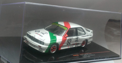 Macheta BMW M3 E30 #52 Italia ETCC 1988 - IXO 1/43 foto