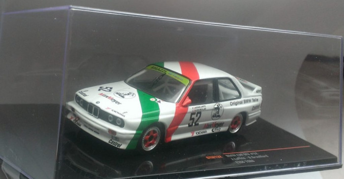 Macheta BMW M3 E30 #52 Italia ETCC 1988 - IXO 1/43 (Ursulet)