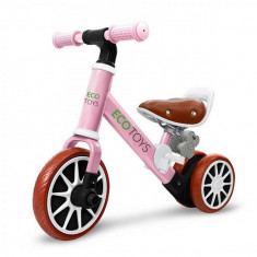 Bicicleta fara pedale Ecotoys LC-V1307 - Roz foto