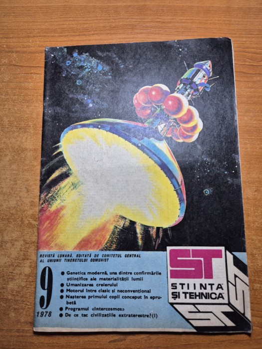 stiinta si tehnica septembrie 1978