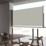 VidaXL Copertină laterală retractabilă de terasă, crem, 80 x 300 cm