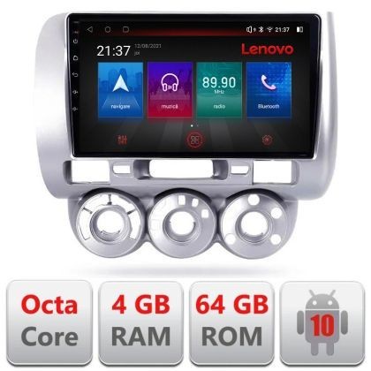 Navigatie Honda Fit Jazz 2004-2008 Android radio gps internet Octa Core 4+64 LTE Kit-jazz+EDT-E509-PRO CarStore Technology